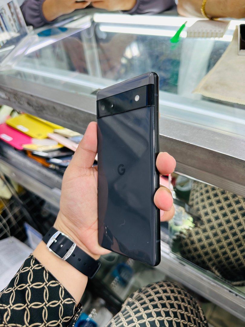 Google Pixel 6a 128gb FU 95% makinis (Category: Google Pixel) located in San Juan City. Submitted by javedsgadgetshop (Listing ID 1337377074, Image 2). Description: OPEN FOR INSTALLMENT VIA CREDIT CARD/GGIVES/SPAY/BILLEASE & SWAP/TRADE-IN! BUY AND SELL! Quick Specs : Google Pixel 6a •128gb •NTC Variant •Good batt health •Factory Unlock •95% Smoothness •No hidden issue | No Repaired •100% Authentic | Not Refurbished •w/ OEM Charger & store warrant