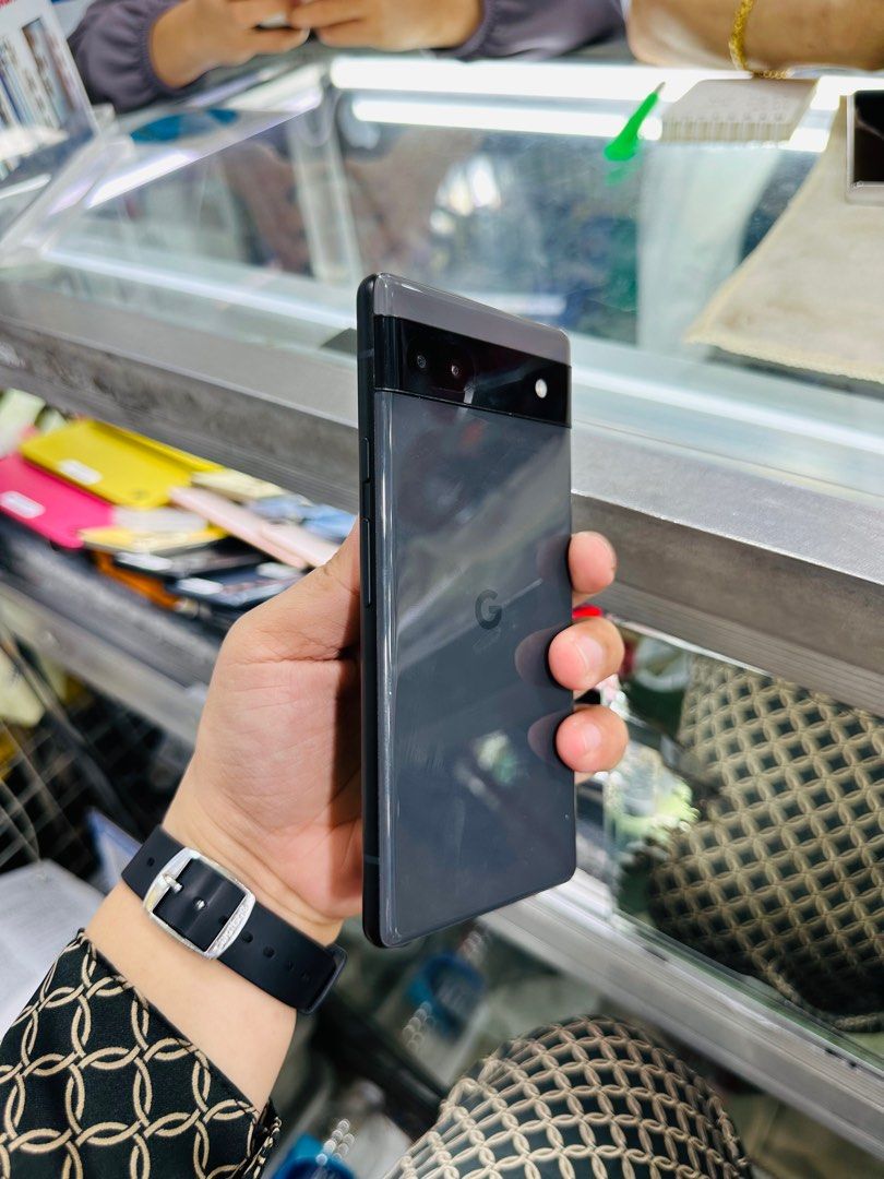 Google Pixel 6a 128gb FU 95% makinis (Category: Google Pixel) located in San Juan City. Submitted by javedsgadgetshop (Listing ID 1337377074, Image 3). Description: OPEN FOR INSTALLMENT VIA CREDIT CARD/GGIVES/SPAY/BILLEASE & SWAP/TRADE-IN! BUY AND SELL! Quick Specs : Google Pixel 6a •128gb •NTC Variant •Good batt health •Factory Unlock •95% Smoothness •No hidden issue | No Repaired •100% Authentic | Not Refurbished •w/ OEM Charger & store warrant