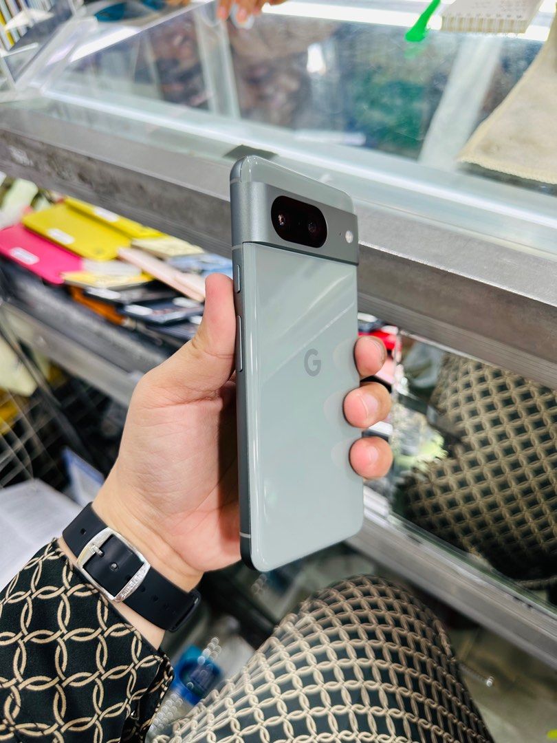 Google Pixel 8 128gb FU no issue All working (Category: Google Pixel) located in San Juan City. Submitted by javedsgadgetshop (Listing ID 1337377844, Image 3). Description: OPEN FOR INSTALLMENT VIA CREDIT CARD/GGIVES/SPAY/BILLEASE & SWAP/TRADE-IN! BUY AND SELL! Quick Specs : Google Pixel 8 •128gb •NTC Variant •Good batt health •Factory Unlock •95% Smoothness •No hidden issue | No Repaired •100% Authentic | Not Refurbished •w/ OEM Charger & store 