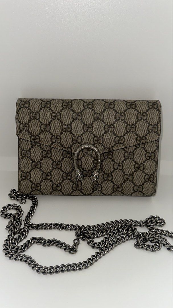 Gucci dionysus wallet on chain 2025