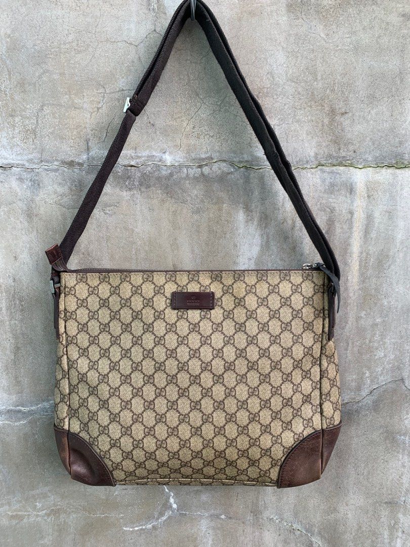 Gucci monogram shoulder bag hot sale