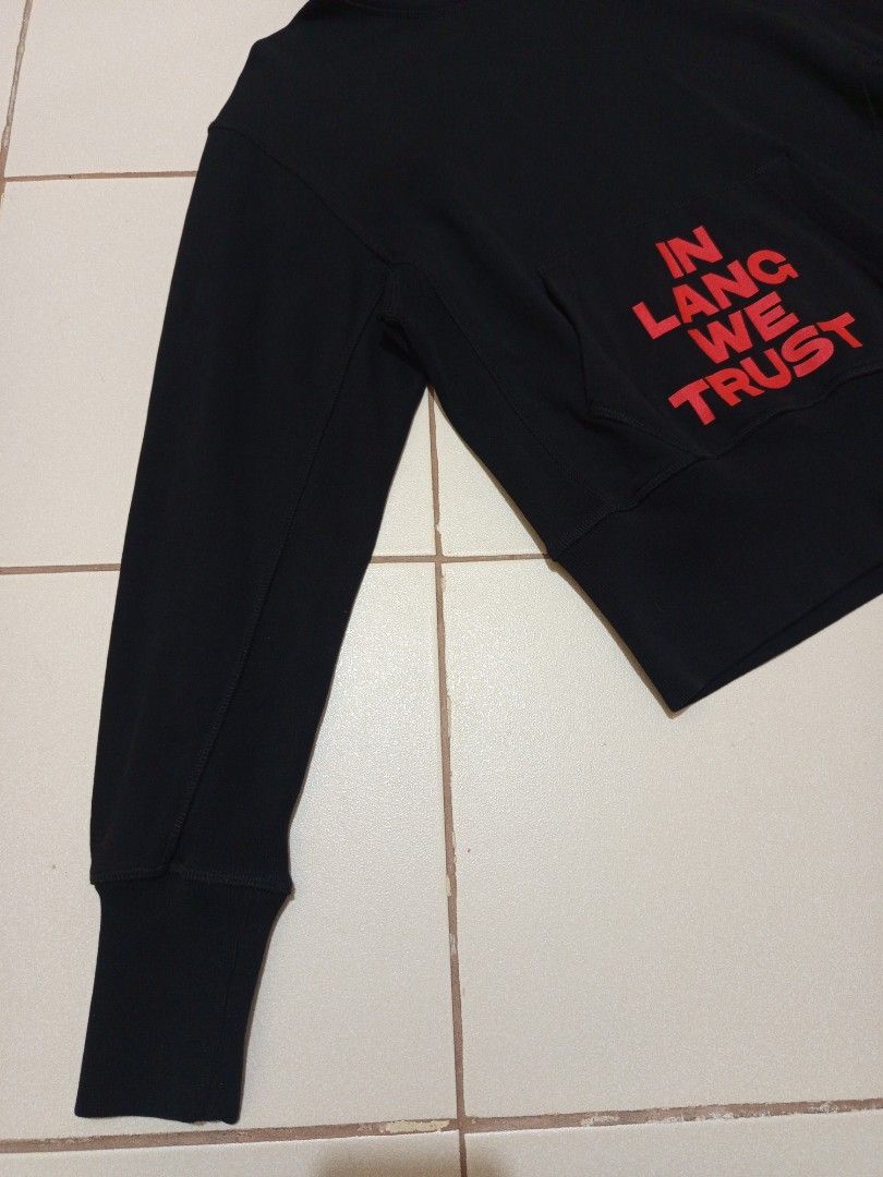 In lang we trust sweatshirt 2025
