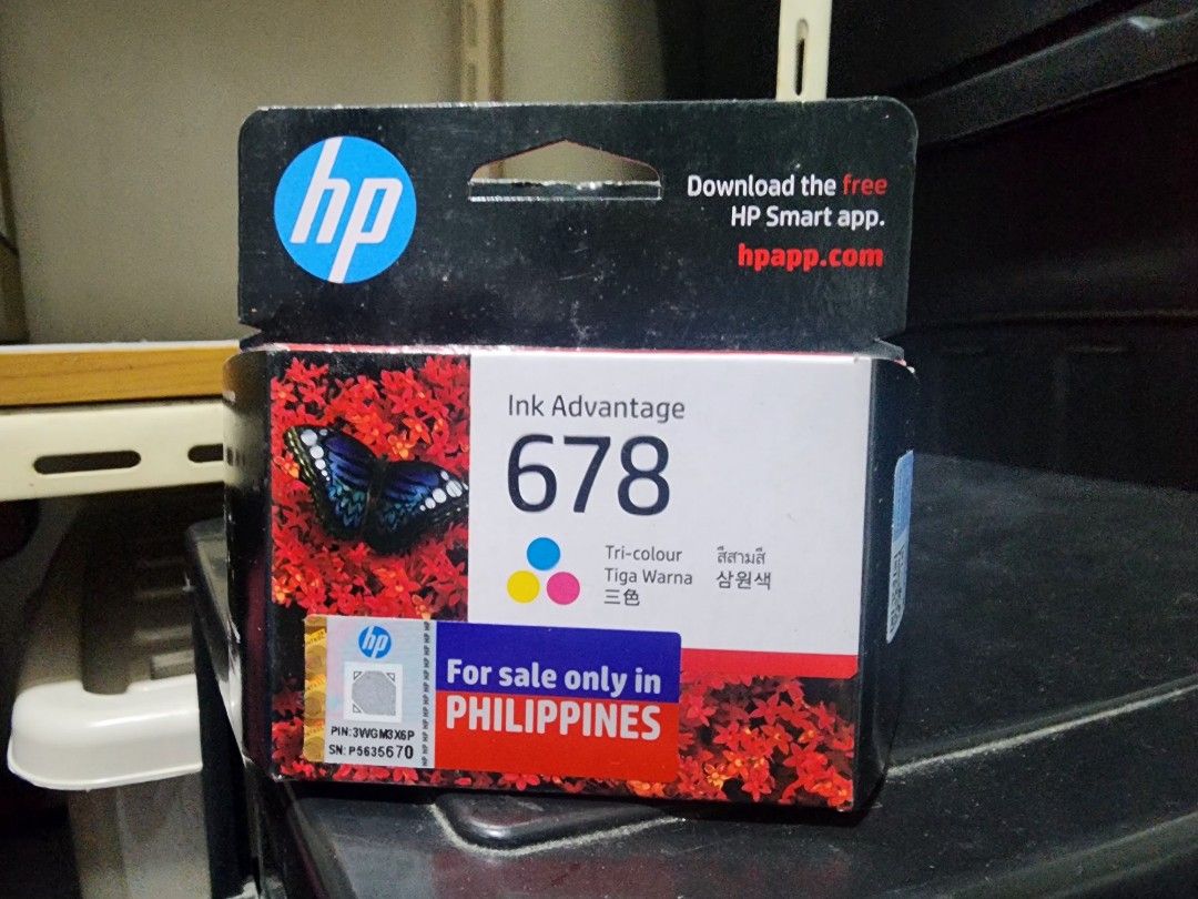 HP 678 INK COLORED AND BLACK AVAILABLE (Category: Other Accessories) located in Mandaluyong City. Submitted by cluttercleanup (Listing ID 1337367310, Image 1). Description: Expired SF CO BUYER!.