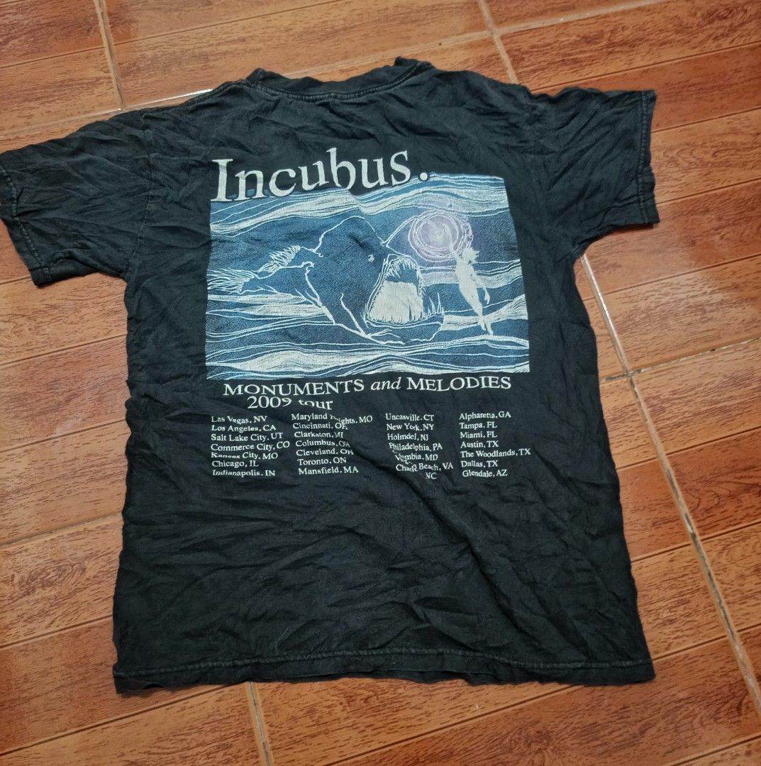 Vintage Incubus 2024 2009 Monuments & Melodies Tour Tee