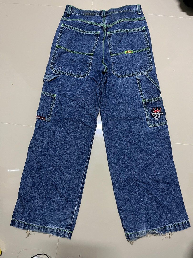 JNCO JEANS レア（DEADSTOCK Flamehead USA JNCO Embroidered