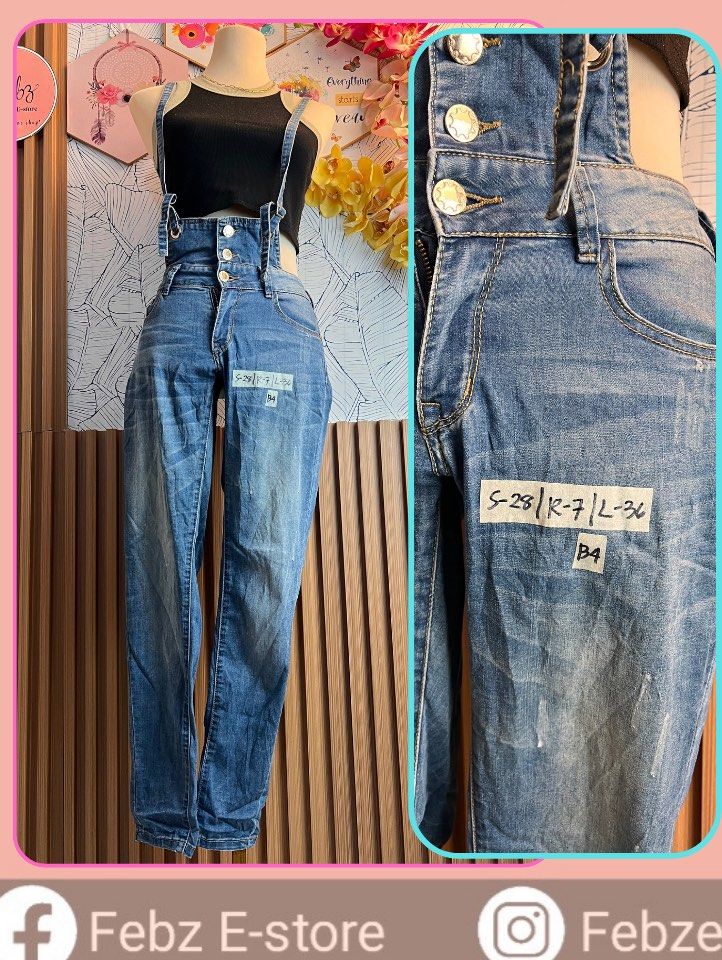 JUMPER PANTS AND SKINNY JEANS MIX B6 Women s Fashion Bottoms Jeans on Carousell