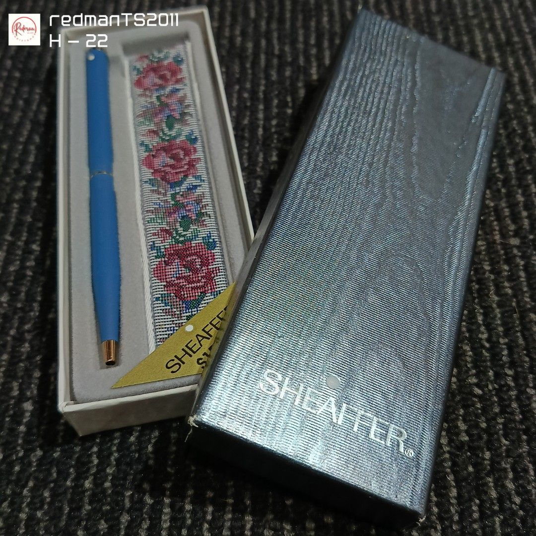 Lady Sheaffer Ballpoint Pen with carrying pouch | Y (Category: Stationery & School Supplies) located in Meycauayan. Submitted by redmants2011 (Listing ID 1337373499, Image 1). Description: Payment - Gcash / Bank Transfer Shipping - Gogo Xpress / Flash Express Y.