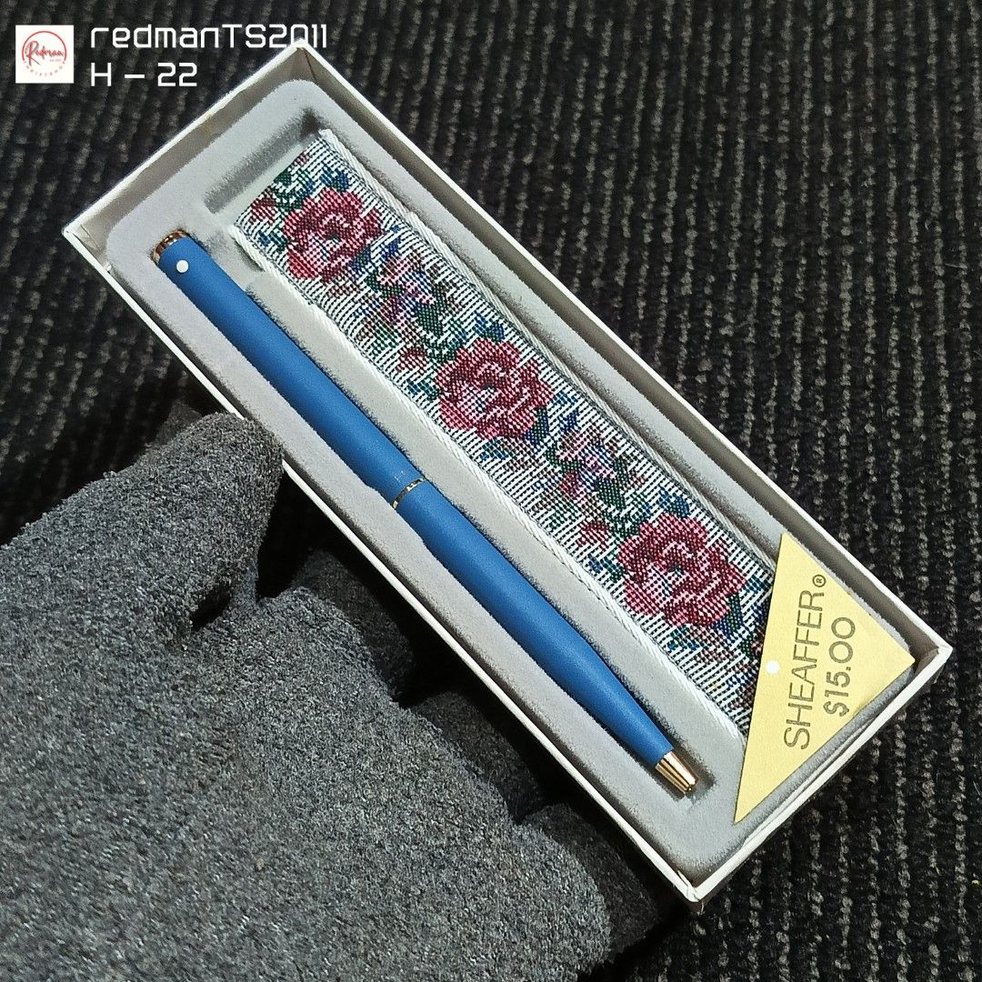 Lady Sheaffer Ballpoint Pen with carrying pouch | Y (Category: Stationery & School Supplies) located in Meycauayan. Submitted by redmants2011 (Listing ID 1337373499, Image 2). Description: Payment - Gcash / Bank Transfer Shipping - Gogo Xpress / Flash Express Y.