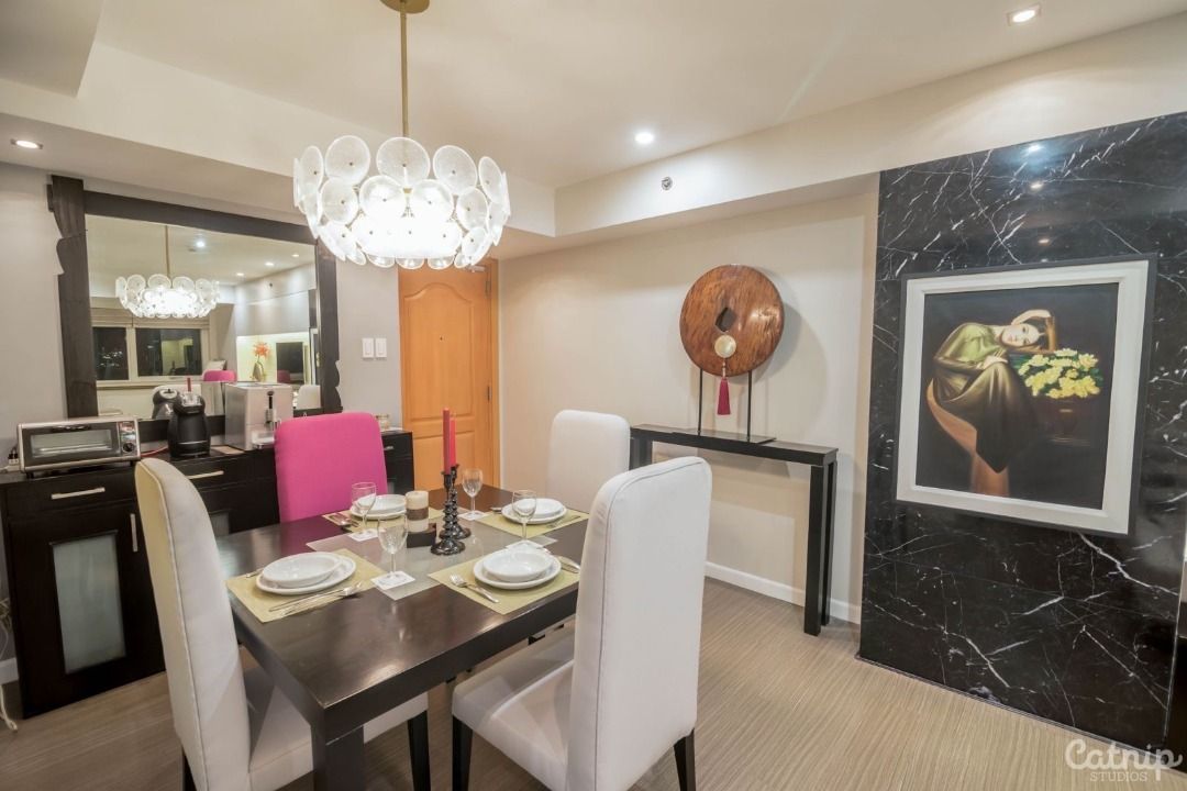 Lee Gardens 2BR Condo Unit Mandaluyong (Category: Apartments & Condos) located in Quezon City. Submitted by remax.portfolio (Listing ID 1337257930, Image 2). Description: For Sale! Lee Gardens 2BR Condo Unit Mandaluyong Beautifully interior designed and furnished 2BR condo unit with plenty of built-in storage spaces. With a lovely window view of the sunset and Makati’s skyline. Fine and well chosen furniture adorn the unit. The 2nd bedroom was co