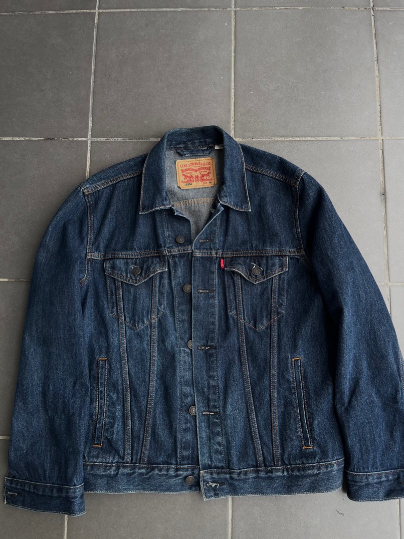 Levi s Man Trucker Jacket Men s Fashion Tops Sets Tshirts Polo Shirts on Carousell