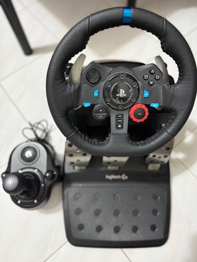 Logitech G29 Driving Force Race Wheel & Shifter, Video Gaming, Gaming ...