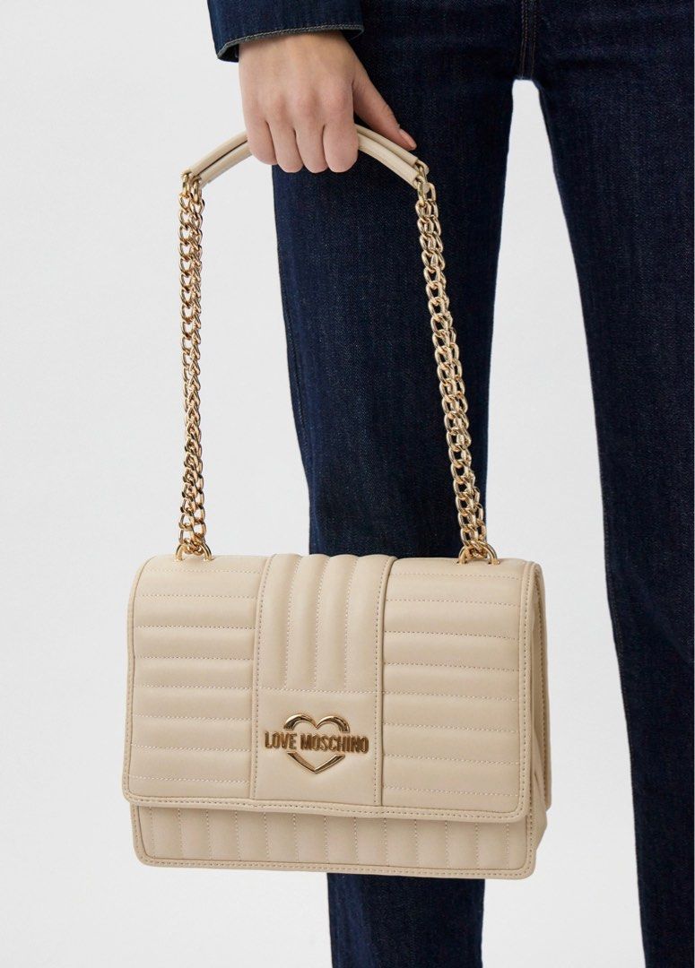 Love Moschino Quilted Shoulder Sling Bag
