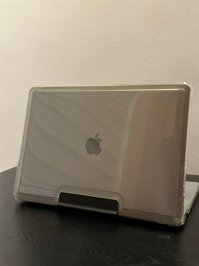 Macbook Pro M1 2020 13 inch Touchbar Space Grey (Category: Laptops & Notebooks) located in Marikina City. Submitted by brodiaj (Listing ID 1337331311, Image 2). Description: Macbook Pro M1 2020 13 inch Touchbar MY PERSONAL USE LAPTOP M1 APPLE CHIP 8GB Ram SSD 256GB STORAGE 13.3 inch (2560 x 1600) Cycle count: 284 Battery Health: 89% mainly use for school lang. (emails, Word Documents) Small hole dent (see last picture. |it was caused by my cat.) 