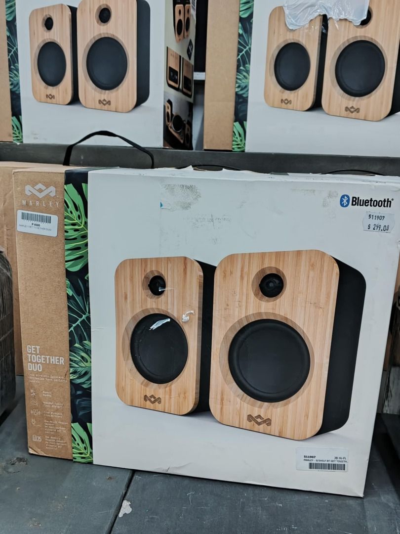 Marley Get Together Speakers (Category: Soundbars, Speakers & Amplifiers) located in Muntinlupa City. Submitted by affordable_surplus.1 (Listing ID 1337274270, Image 3). Description: Marley Get Together Speakers Surplus From Australia Marley Get Together 2- 7,500 Marley Get Together- 6,500 Message me for more info Reine David 09611741423 .