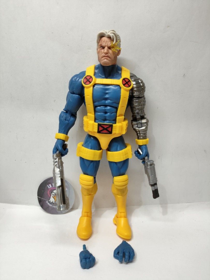 Marvel Legends Cable (Category: Figurines & Statues) located in Cabanatuan. Submitted by lxtoyverse (Listing ID 1337372321, Image 1). Description: No box complete accessories good condition lbc or jnt shipping gcash or BDO payment COD available via LBC.