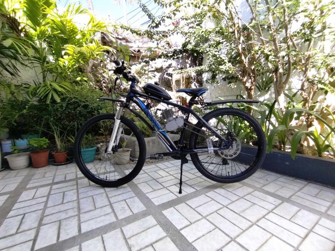 Mongoose 27.5 motorized bike (Category: Bicycles) located in Paranaque City. Submitted by 8prelovedthings8 (Listing ID 1337410257, Image 2). Description: Mongoose Switchback 27.5 with BT 100 motor *For pick up only *Pass sa mga barat *Medium size frame *Made in Taiwan (not China) *First owner of bike and engine Item location is in BF Homes Pque..