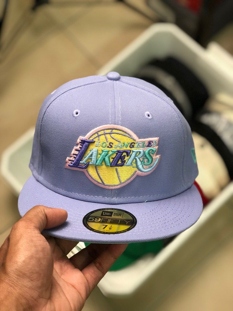 New Era Men's NBA La Lakers 5950 Gradient Otc Fitted Hats main image 1