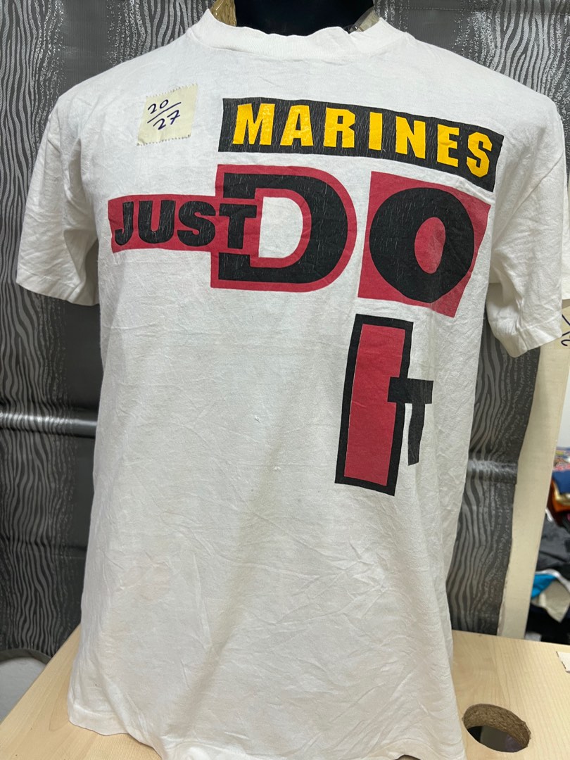 nike marines 90s Men s Fashion Tops Sets Tshirts Polo Shirts on Carousell
