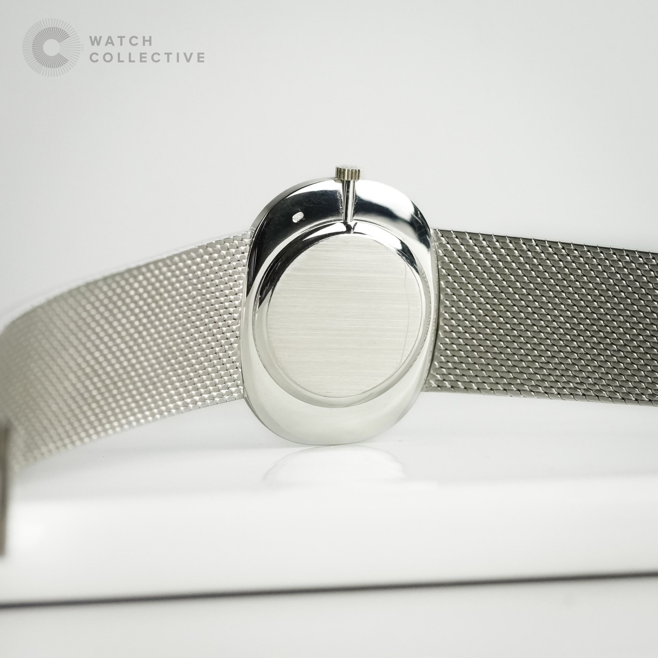 Patek Philippe Ellipse 18k White Gold Blue Dial 3583 001 Luxury Watches on Carousell