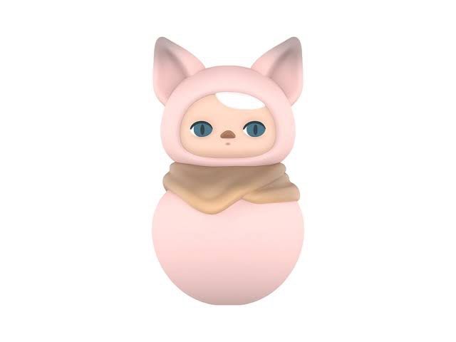 Popmart Pucky Roly Poly Kitty Sphynx (Category: Designer & Blind Box Toys) located in Santa Rosa. Submitted by ainteli (Listing ID 1337279861, Image 1). Description: — x to sensi (with marks) — rfs: not collecting pucky .