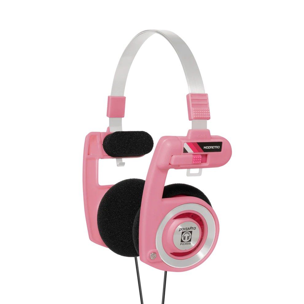 Pre-order / Modretro x Koss Porta Pro (Category: Headphones & Headsets) located in San Antonio. Submitted by melodramaforever (Listing ID 1337386020, Image 2). Description: PRE-ORDER! Modretro x Koss Porta Pro This pre-order requires full payment. ETA to PH: 3-4 weeks upon ordering *Item ships from US Available colors: Bubblegum (Pink), Inferno (Orange), Volt (Yellow), Leaf (Green), Wave (Blue), Midnight (Black) and GameStop Exclusive Grey Featur