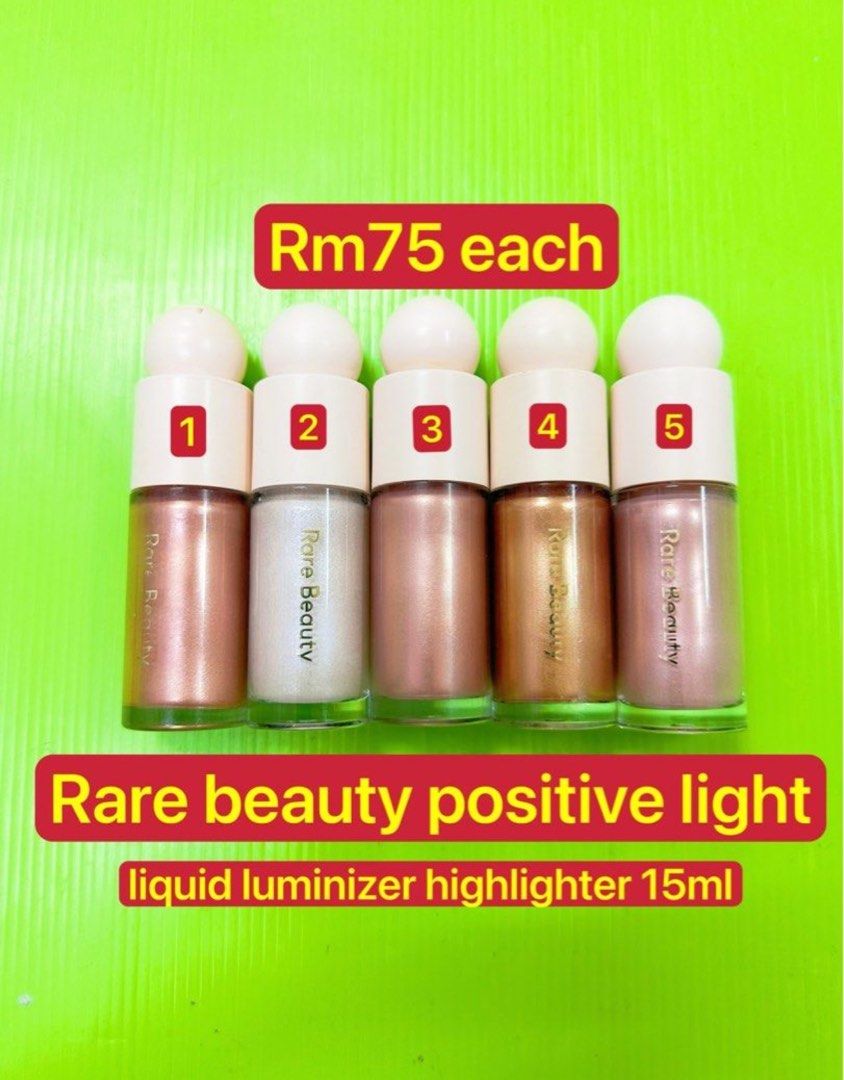 Rare beauty positive light liquid glowy shine stay highlight glow ...