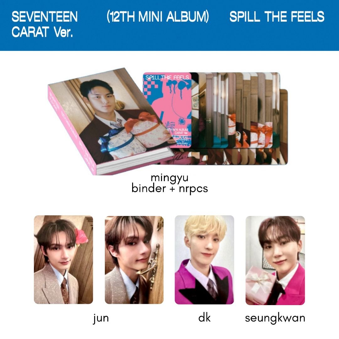 seventeen ミンギュ spill the feels たたみかける カラット