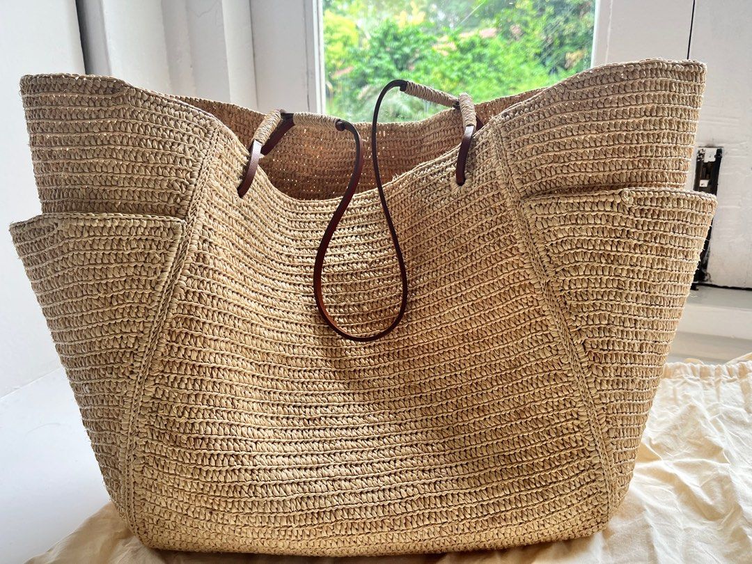 Sezane Paloma Basket bag, Women's Fashion, Bags & Wallets Sezane Paloma Basket bag, Women's Fashion, Bags & Wallets