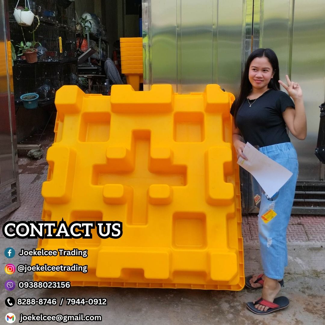 SPILL PALLET (Category: Construction & Building Materials) located in Caloocan City. Submitted by Ava_broklyn8888 (Listing ID 1337256575, Image 1). Description: • 🏭 Direct Supplier & Manufacturer • 💰 Lowest Price in the Market • 🚚 Fast Delivery • 💬 Free Quotation Available 💯 % Legit Dealer supplier 💯 % guaranteed heavyduty 💯 % nature lover products We Supply All Kinds of Trash bins, Kayak boat, Cooler box, Safety shoes, Ppe’s, Traffic cone