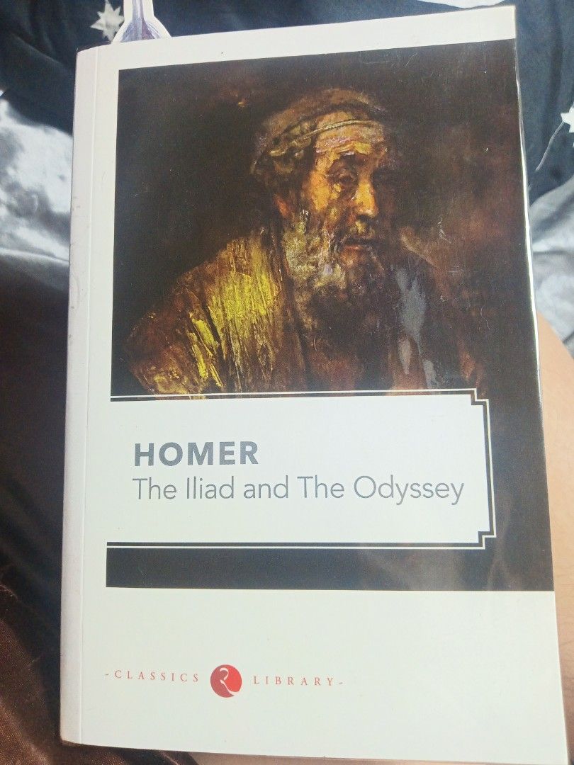 The Illiad and The Odyssey by Homer (Category: Storybooks) located in Quezon City. Submitted by phick (Listing ID 1337360378, Image 1). Description: Plastic covered and never been used. Bought from NBS RFS : Decluttering.