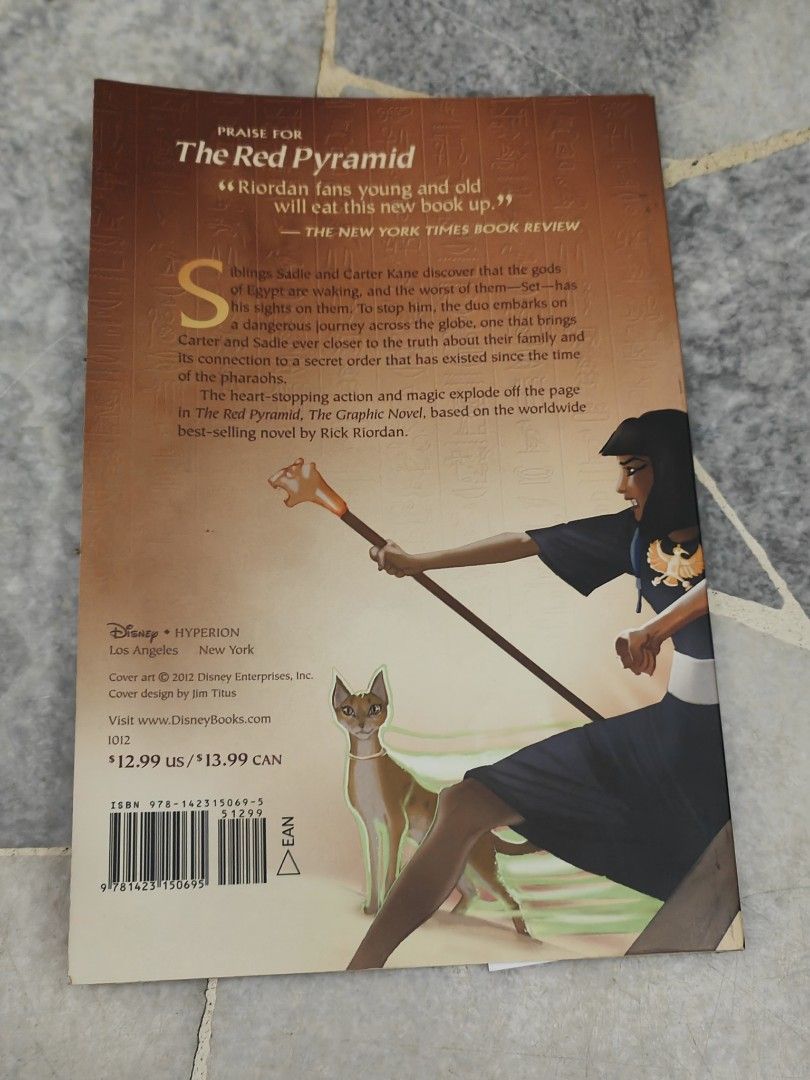 Hyperion Riordan Wiki The Red Pyramid| Rick Riordan| Disney Hyperion, Hobbies & Toys, Books ...