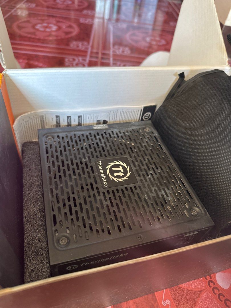 Thermaltake 650W PSU Power Supply (Category: Computer Parts) located in Taguig. Submitted by jayyyy00 (Listing ID 1337302995, Image 2). Description: SELLING AS DEFECTIVE!! Thermaltake 650W Power Supply -Complete with box and manuals Selling as defective as no time to test. Buy at your own risk Pickup or shipping..