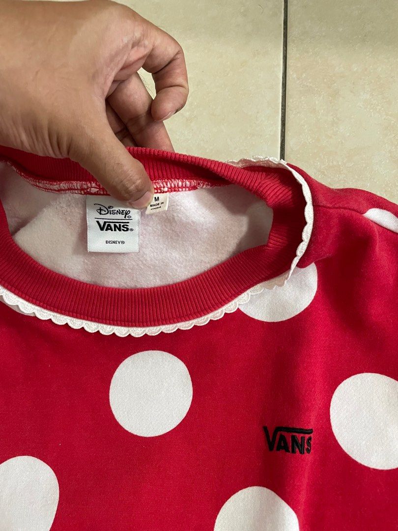 Vans Women Disney Minnie Mouse Sweatshirts