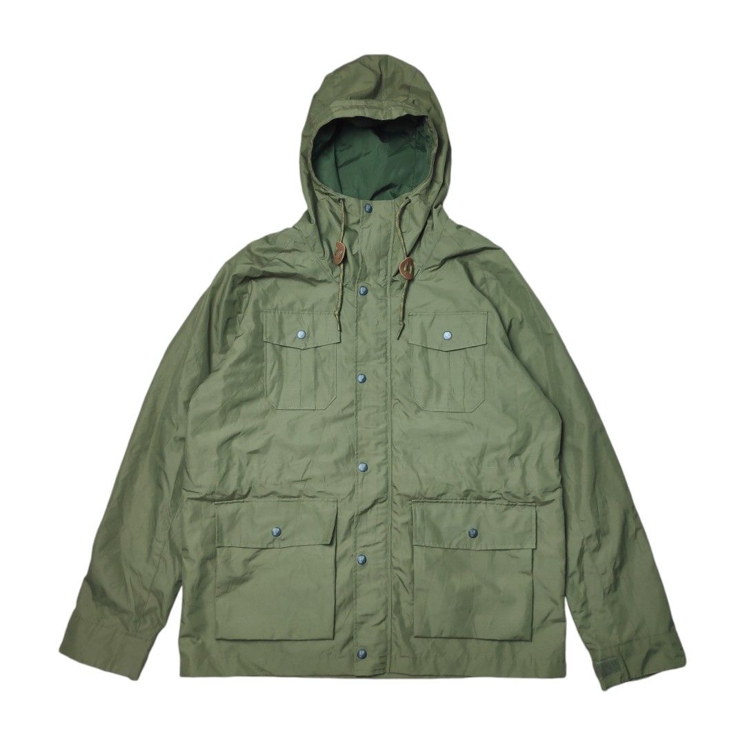 Eddie Bauer Mountain Parka Shell Jacket, Men's XXL cotton red type Vintage Second Hand main image 1