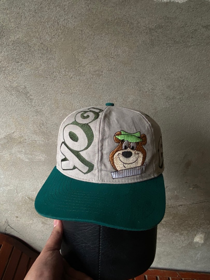 vintage yogi bear, Men's Fashion, Watches & Accessories, Caps & Hats on ...