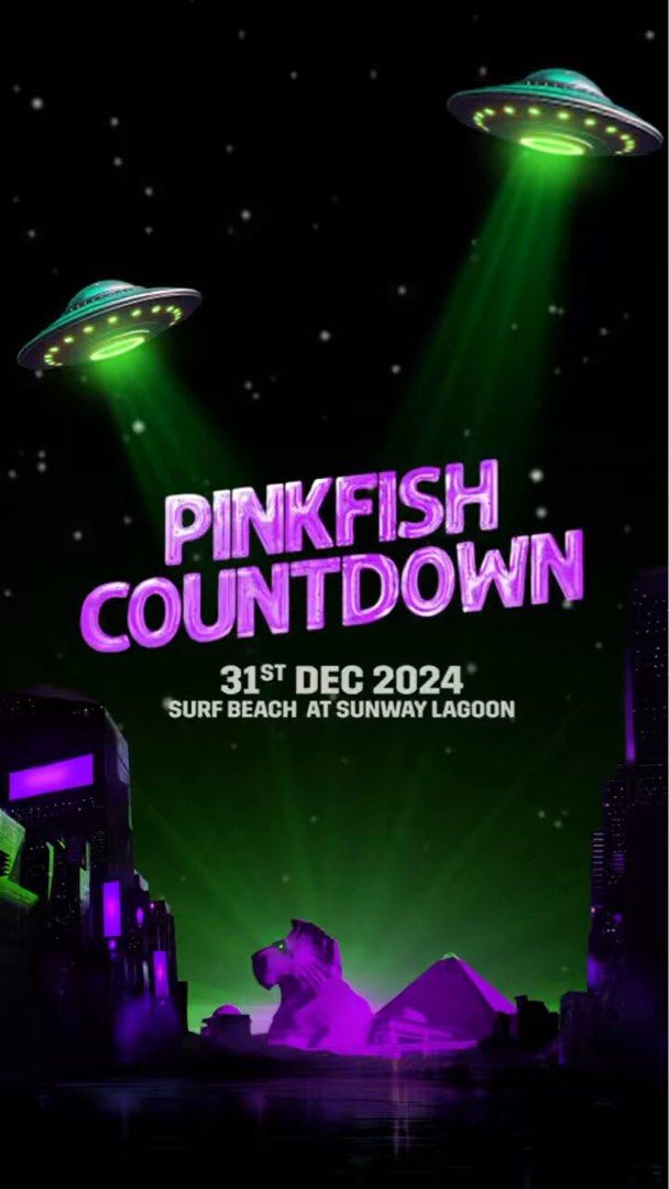 2x VIP TIX Pinkfish countdown 2024, Tickets & Vouchers, Event Tickets ...