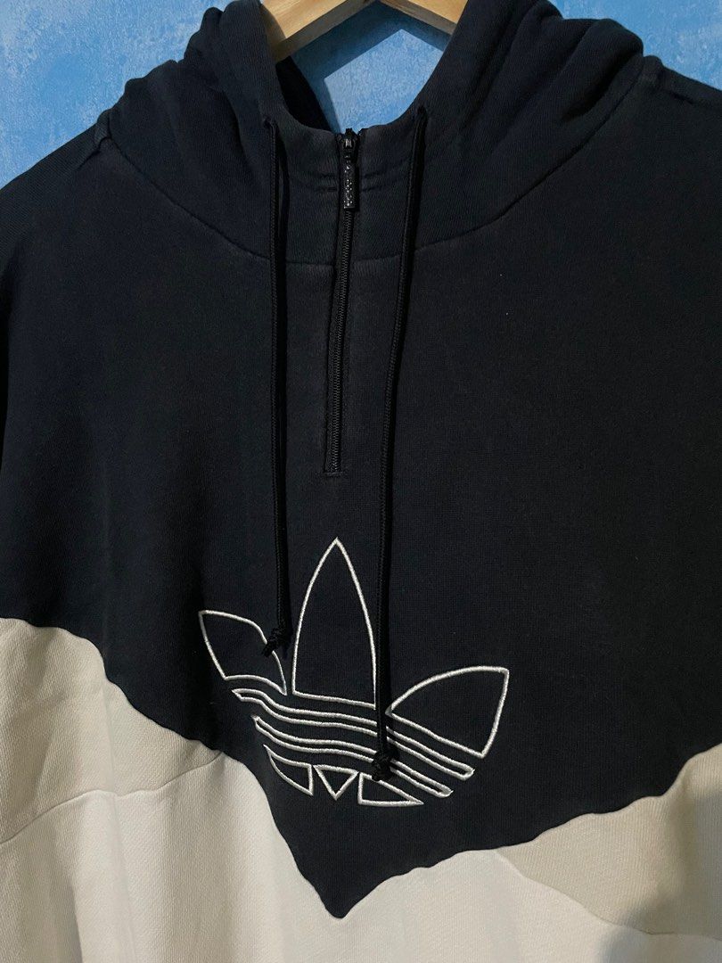 Adidas Tri Color Hoodie Men s Fashion Coats Jackets and Outerwear on Carousell