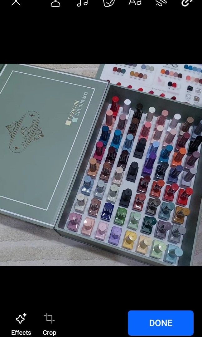 AS gel polish (Category: Hands & Nails) located in Angeles City. Submitted by ann_1021 (Listing ID 1337529766, Image 1). Description: brandnew complete set.