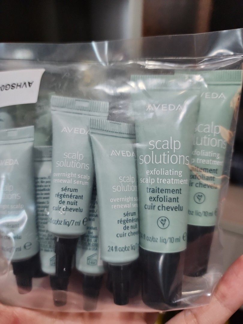 Aveda samples (Category: Hair) located in Singapore. Submitted by beautyempirex (Listing ID 1337490716, Image 2). Description: All brand new samples @ $25.