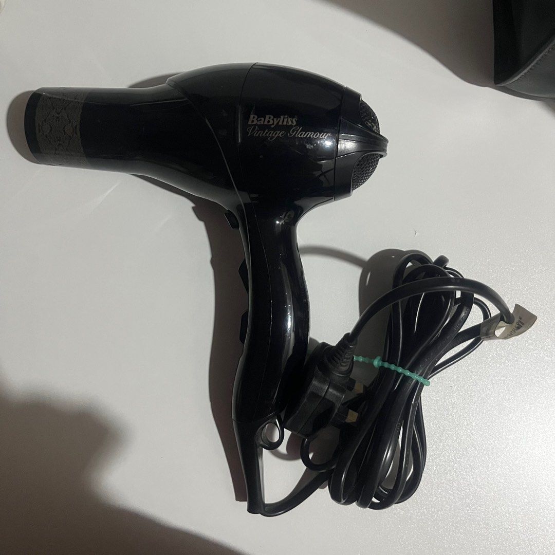 Hair Dryer BaByliss Vintage Glamour Salon Light 2100 Beauty Personal Care Hair on Carousell