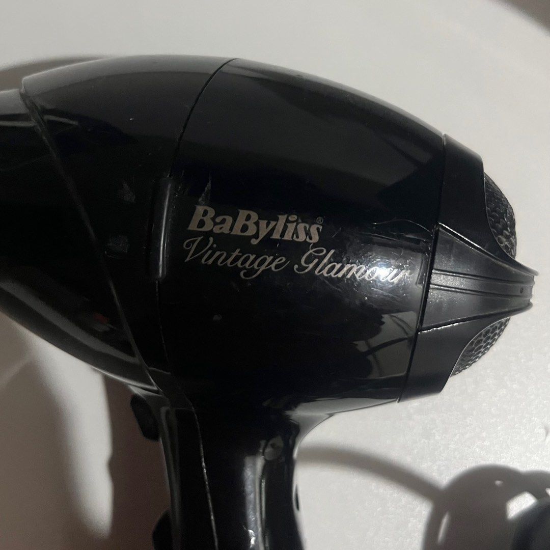 Hair Dryer BaByliss Vintage Glamour Salon Light 2100 Beauty Personal Care Hair on Carousell