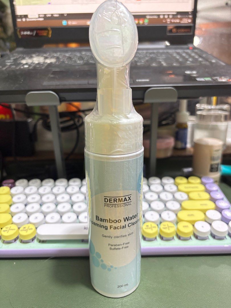 Bamboo Water Foaming Facial Cleanser (Category: Face Care) located in Marikina City. Submitted by katfiszh (Listing ID 1337584527, Image 1). Description: Sealed and never been used.