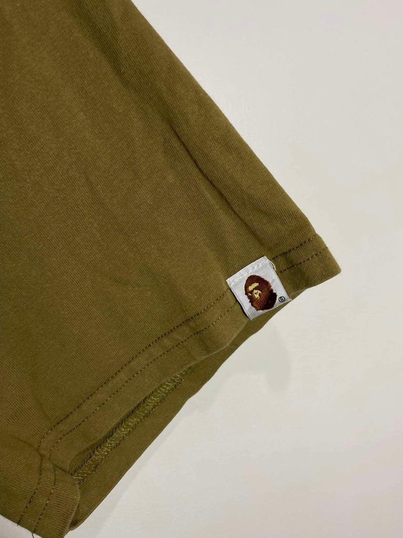 BAPE BATHING AAPE SHIRT (Category: Tshirts & Polo Shirts ) located in Bacolod City. Submitted by _bc6101 (Listing ID 1337551740, Image 2). Description: BAPE BATHING AAPE SHIRT SIZE MED TO LARGE ASNEW NO ISSUE 10/10 cr Solid na solid color.