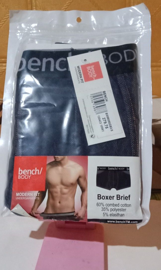 Bench Brief (Category: Underwear) located in Pasig City. Submitted by raytigs (Listing ID 1337417241, Image 1). Description: Modern Fit Undergarments Old stocks.
