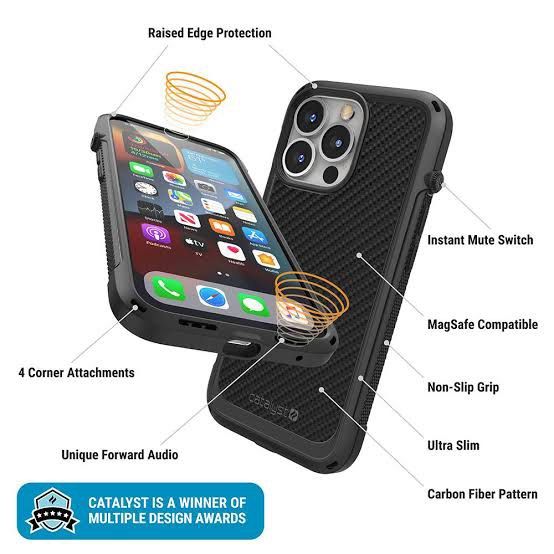 Catalyst iPhone 13 Pro Vibe MagSafe Case (Category: Cases & Sleeves) located in Taguig. Submitted by micmamba24 (Listing ID 1335391676, Image 3). Description: BRAND NEW BELOW SRP BOUGHT FROM POWER MAC CENTER Catalyst Vibe MagSafe Case iPhone 13 Pro Stealth Black Comes with FREE lanyard SRP: P2,590 My Price: P1,300 only RFS: Decluttering Meetups: BGC, Taguig area For delivery, buyer should shoulder all the fees. PM or SMS me for faster transaction