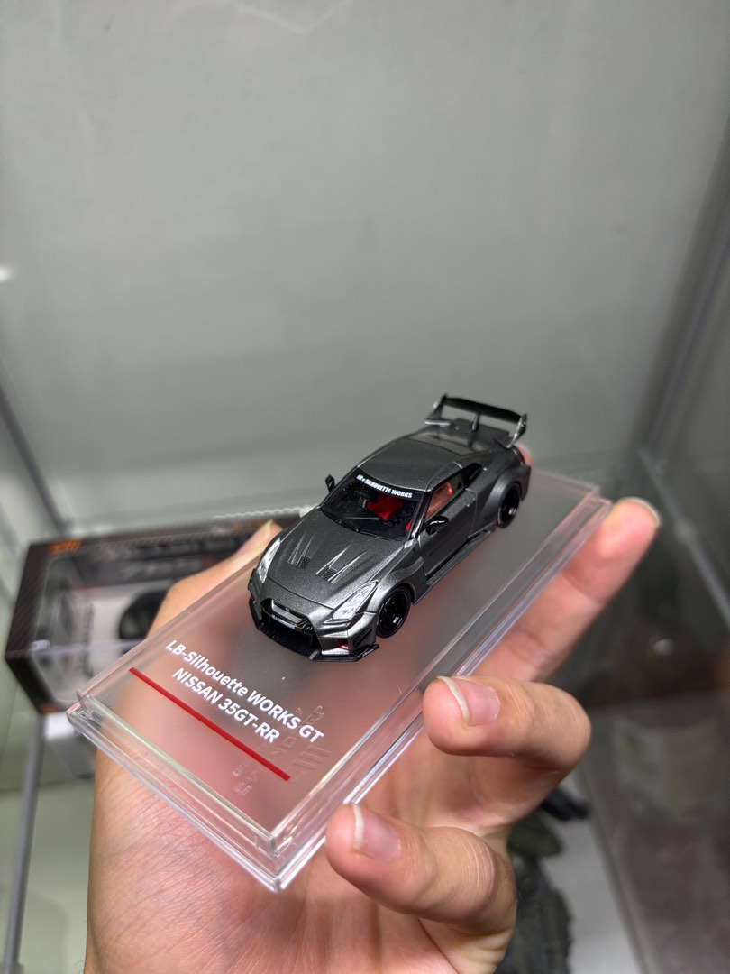 Cm Model R35 CM MODEL 1/64 Nissan GTR R35 Gun Metal Exclusive, Hobbies & Toys, Toys ...