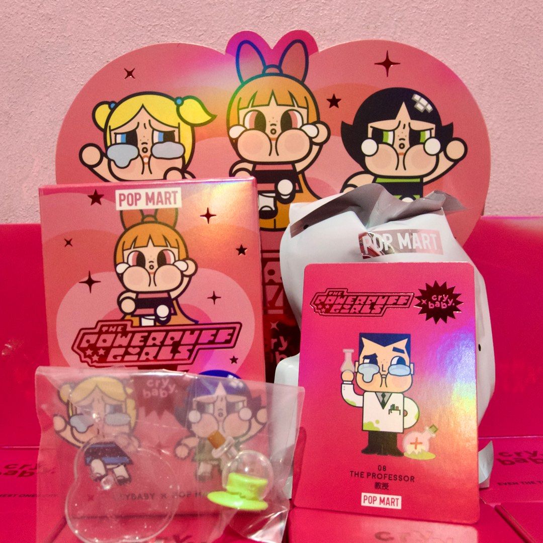 CryBaby x PPG The Professor (Category: Designer & Blind Box Toys) located in Makati City. Submitted by vengeee (Listing ID 1337476120, Image 1). Description: CryBaby x Powerpuff Girls The Professor ₱600 ⭐️ Sealed foil ⭐️ Opened bottom box ✅ 100% Original bought from Filbar's MOP: Cash/Maya/Gcash/BPI MOD:Meetup/Lalamove/Grab/J&T/LBC MEETUP 📍 Pateros, Pembo, Comembo, East Rembo, Buting, BGC HS, Market Market, SM Aura, One Ayala, Ayala MRT.