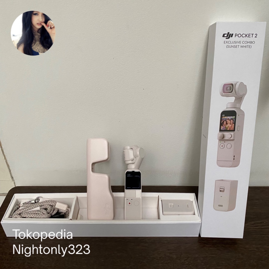 ビデオカメラ DJI Osmo Pocket 2 Sunset White DJI Pocket 2、新色「Sunset White (サンセット ホワイト)」登場
