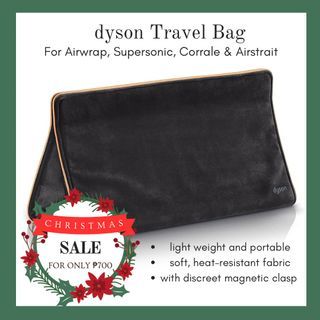 dyson airstrait, airwrap, corrale supersonic travel bag Christmas Sale!