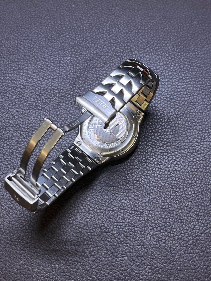Ebel Type E （分類：手錶）位於 Hong Kong。 由 na_ha 提交（商品編號 1336876554，圖片 2）。簡介： 38mm淨錶白面，有明顯使用痕跡。。